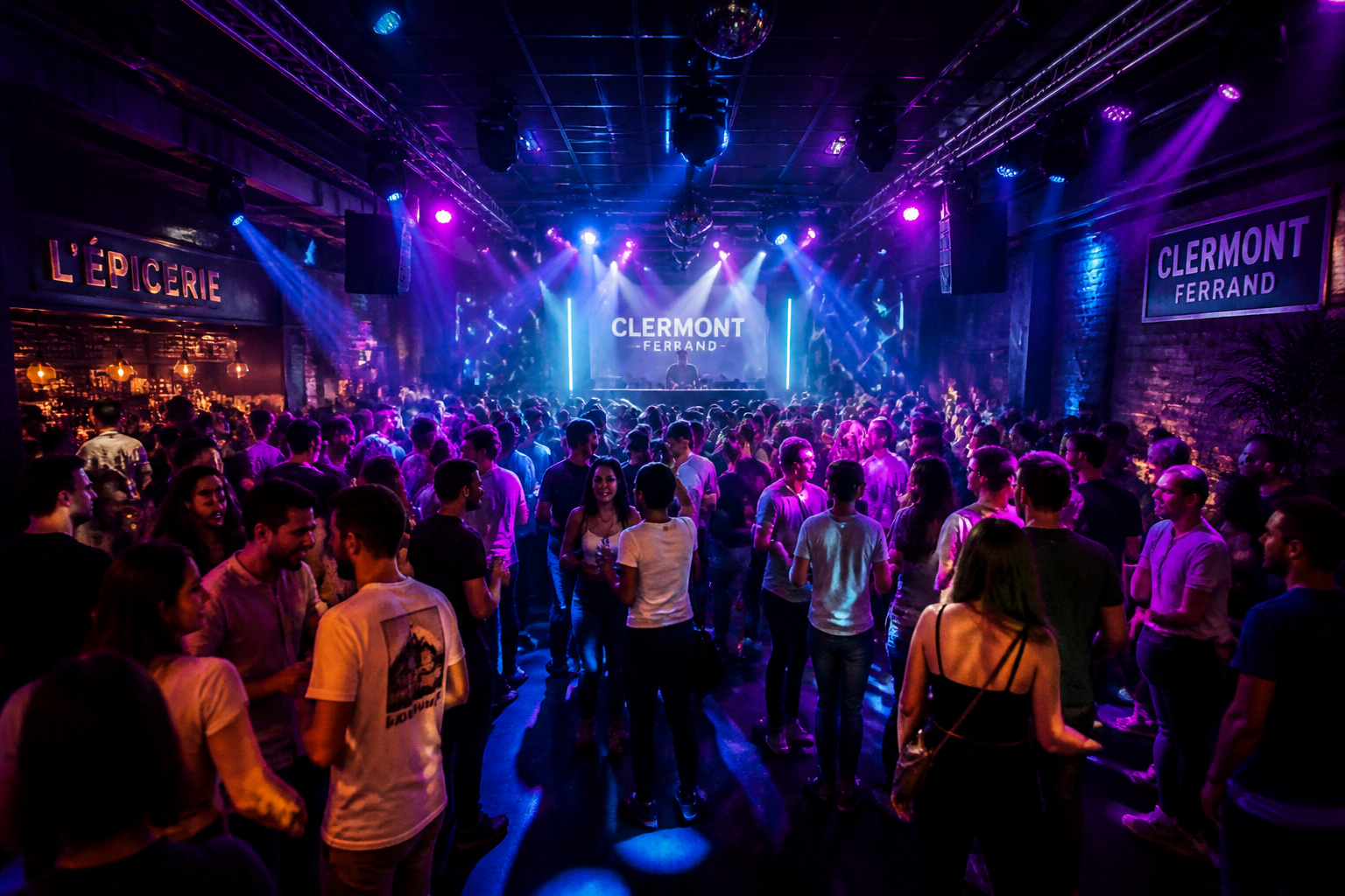 Nuit festive a clermont ferrand