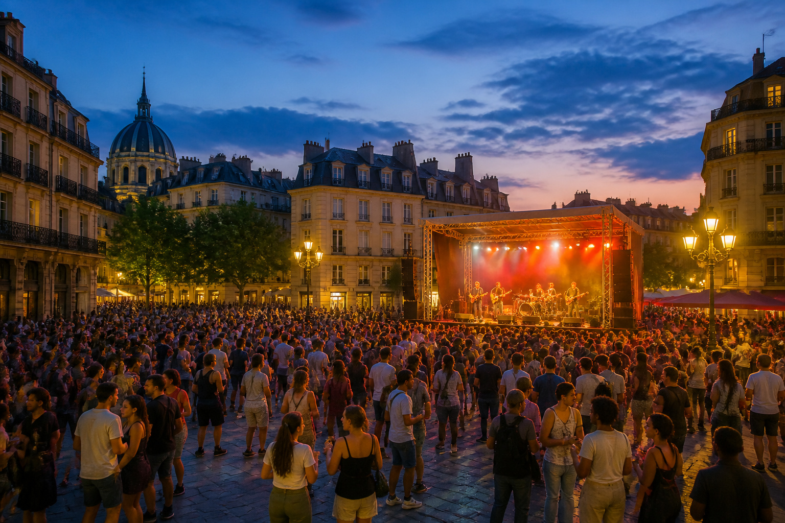 Festival de musique en plein air a nantes