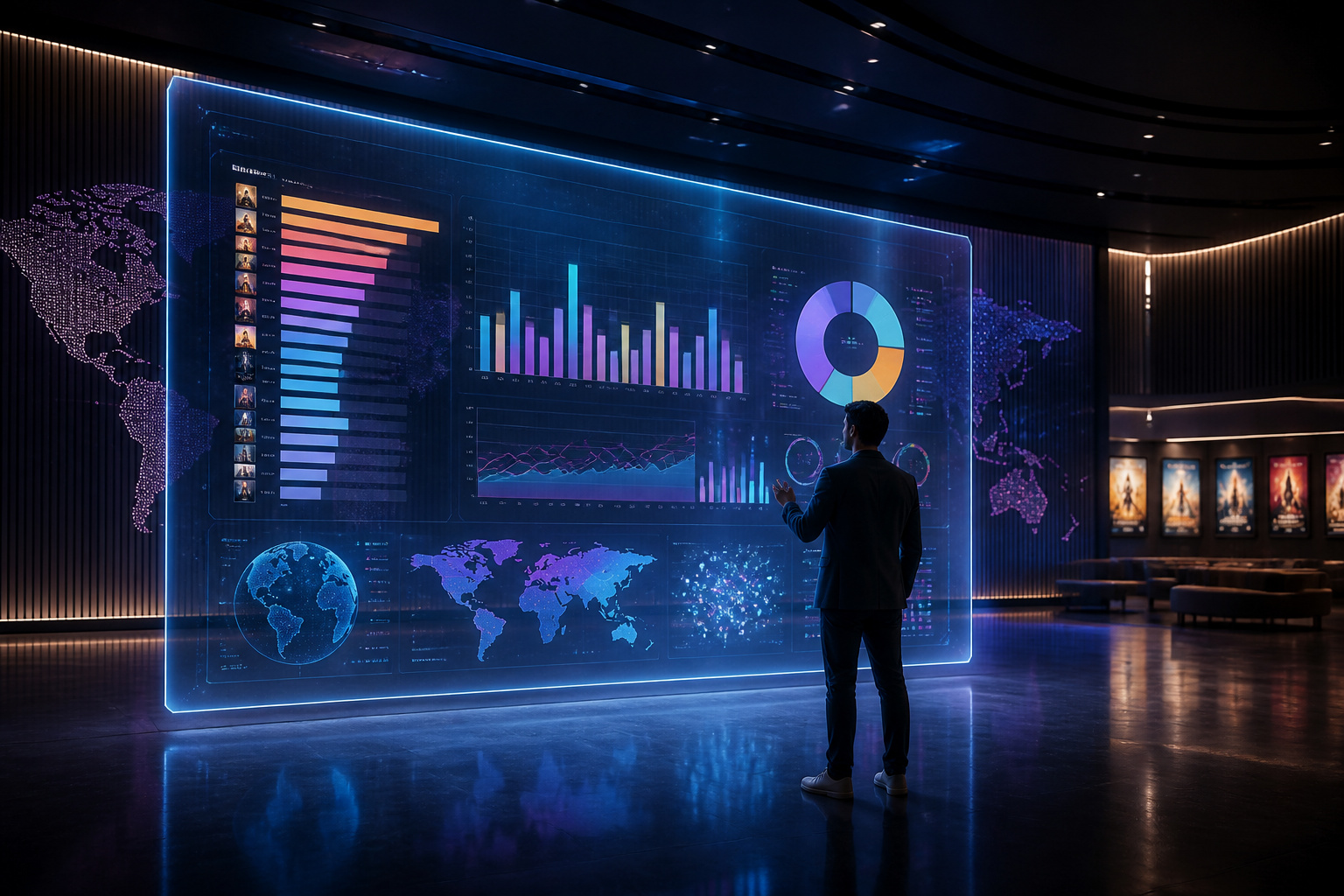 Analyse holographique des box office