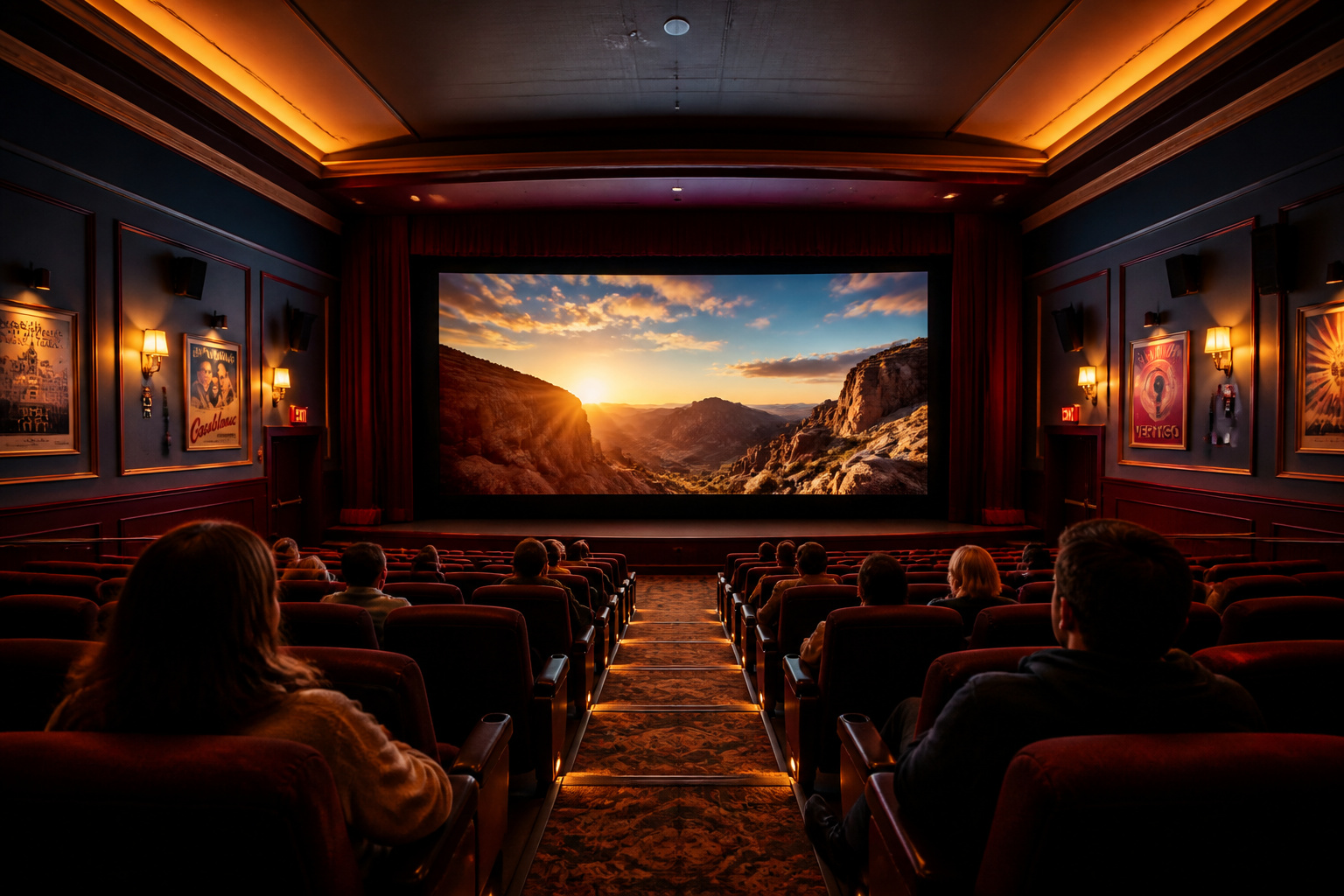 Cinema chaleureux et accueillant