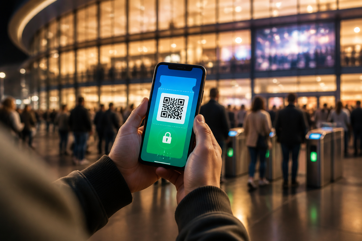 Billet numerique securise sur smartphone